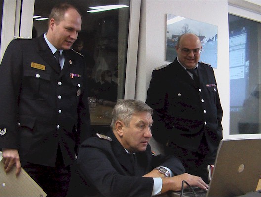 Jahresdienstversammlung 2009 - Vorbereitung der Technik