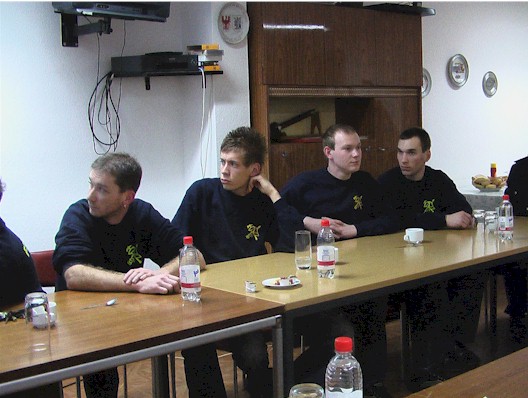 Jahresdienstversammlung 2009  -  Die kameraden der FF Bornim