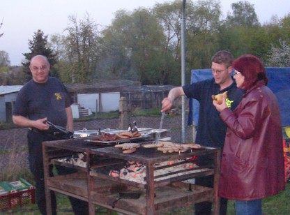 Der Wehrf&uuml;hrer am Grill