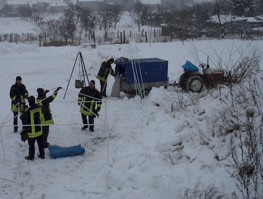Weihnachtsbaumverbrennen 2010