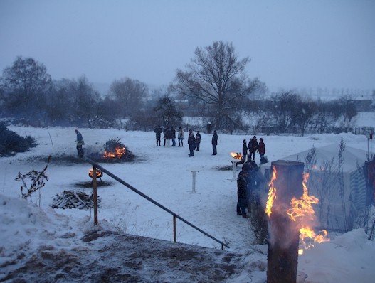 Weihnachtsbaumverbrennen 2010