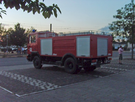 9. Feuerwerkersinfonie  - Absicherung des Feuerwerks