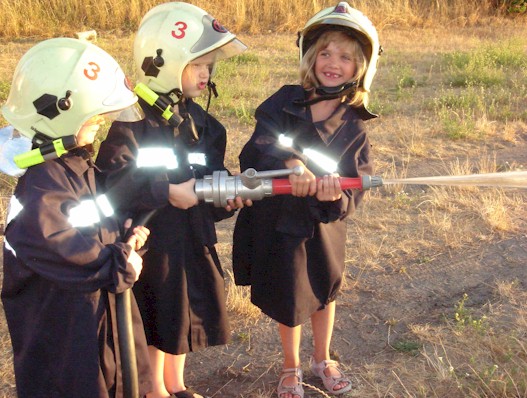 gemeinsames Grillen des Fördervereins