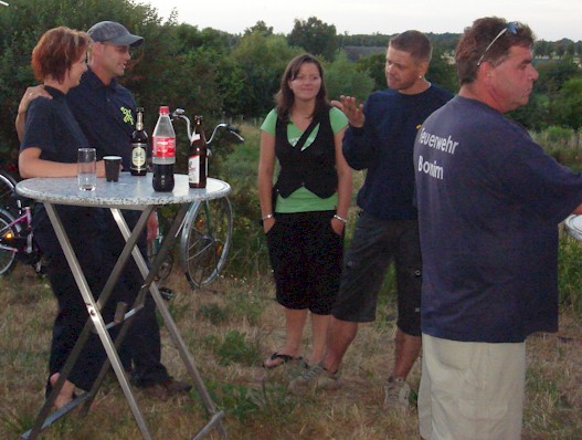 gemeinsames Grillen des Fördervereins