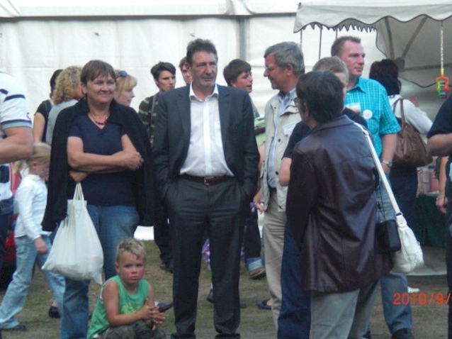 Jann Jakobs und Klaus Rietz vom Bürgerverein Bornim e.V.