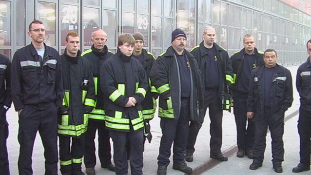 Einweisung der Helfer