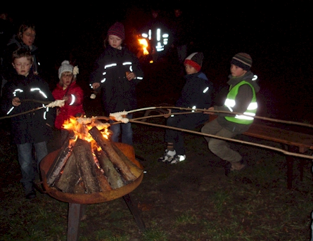 Nachtwanderung der Klassse 3c
