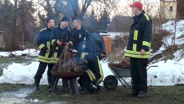 Weihnachtsbaumverbrennen 2010