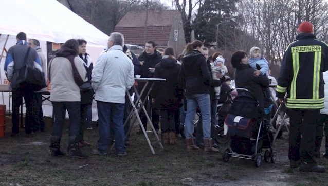 Weihnachtsbaumverbrennen 2010