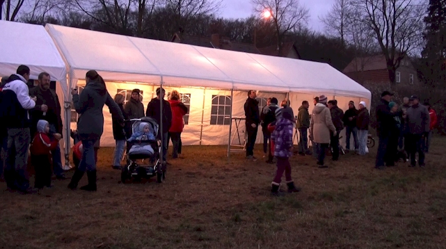 Abholung der Weihnachtsbäume 2012 Karte