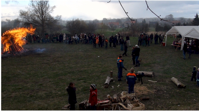 Osterfeuer 2012