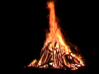 Das Feuer in der Nacht