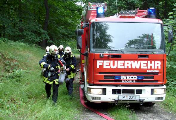 LF16/12 der FF Bornim bei der Übung am 17.06.2006