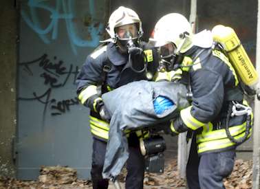 verletzte Person gefunden