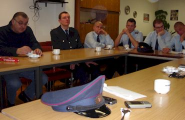 Jahreshauptversammlung in Bornim, Kameraden der Bornimer Wehr