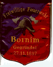 Wimpel der freiwilligen Feuerwehr Bornim