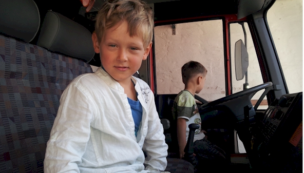 29. August 2013 - Besuch der Kita Firlefanz