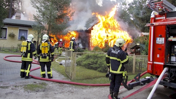 Großbrand Groß Glienicke