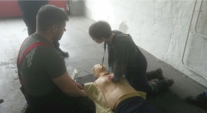 Sanitätsausbildung der Jugendfeuerwehr 2016